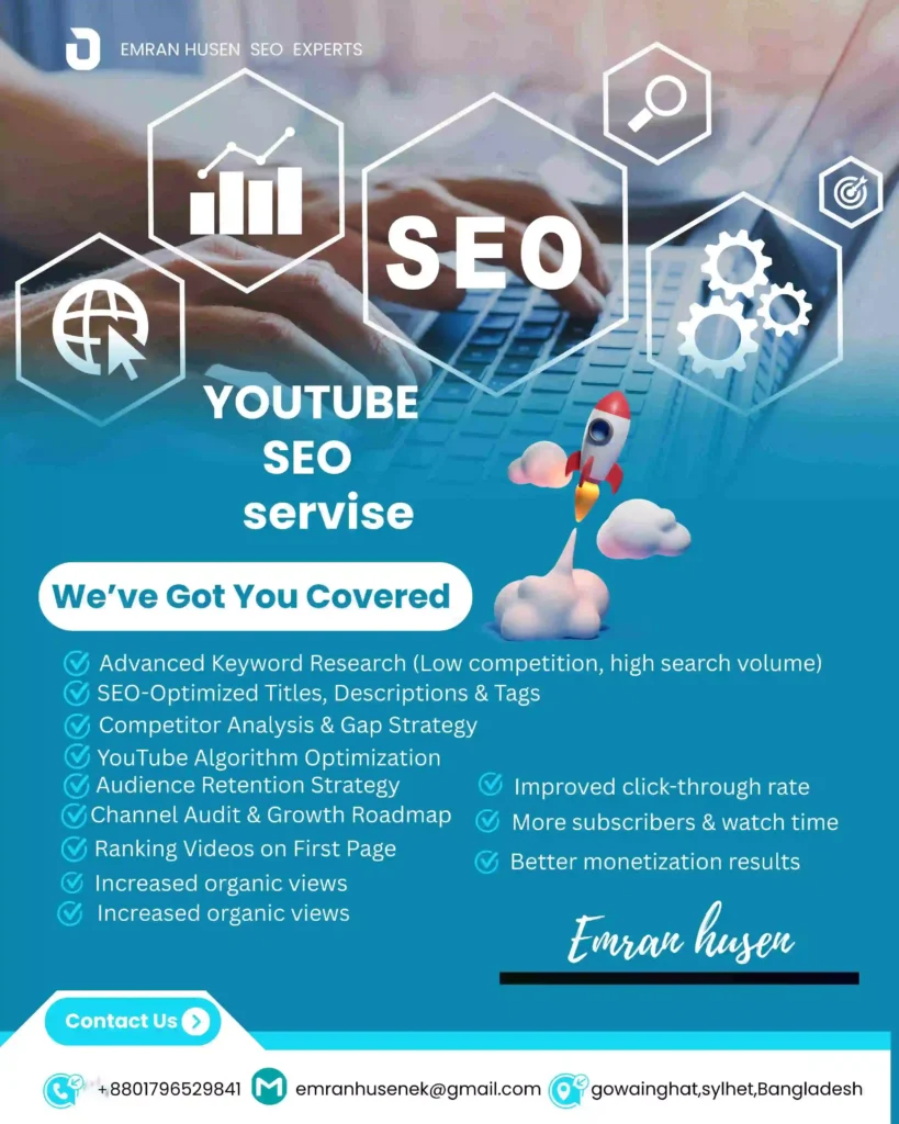 youtube seo service in bangladesh